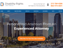 Tablet Screenshot of california-disability.com